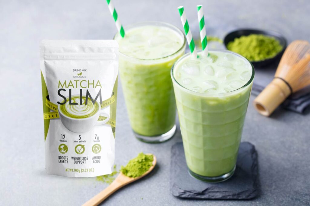 Matcha Slim - accélère le métabolisme et améliore la santé générale. 